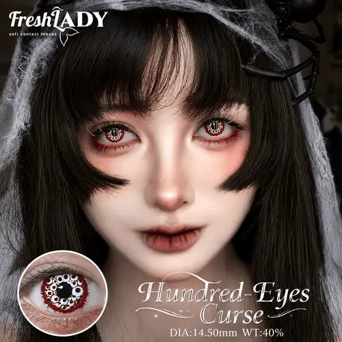 hundred eyes curse white halloween