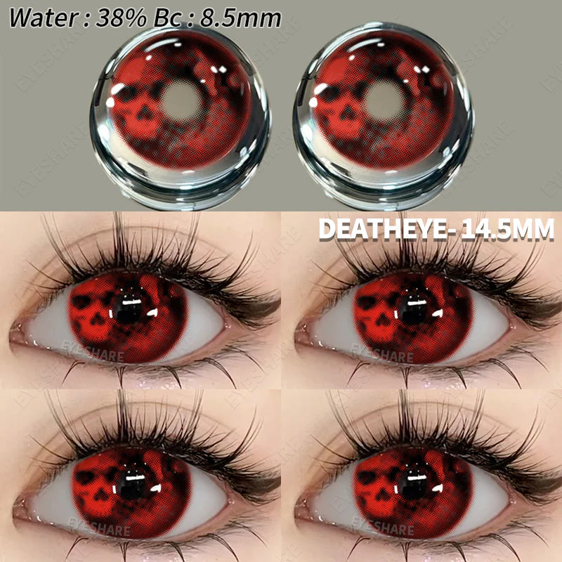 deatheye red halloween