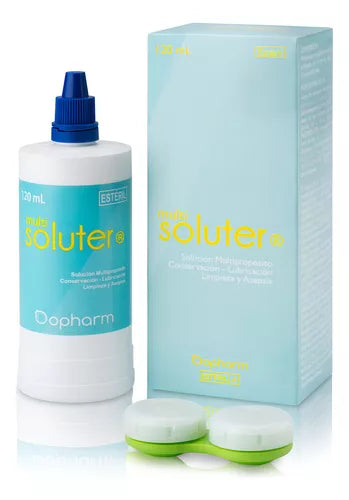 Solucion Multiproposito para lentes de contacto