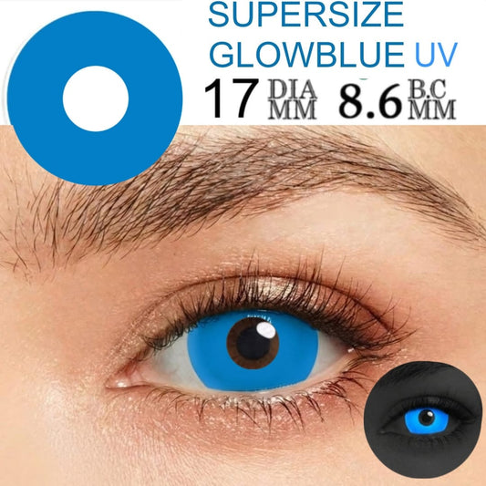 supersize glowblue uv