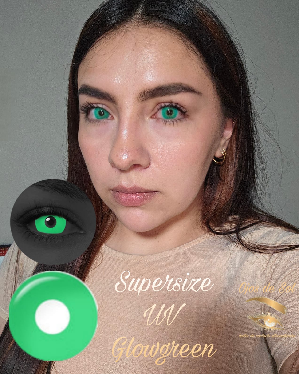 supersize glowgreen uv