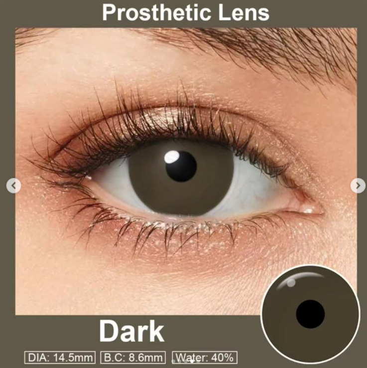 LENTES DE CONTACTO PROTÉSICOS