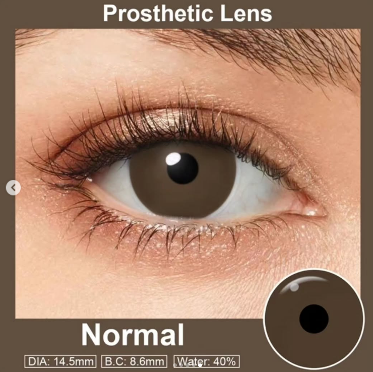 LENTES DE CONTACTO PROTÉSICOS