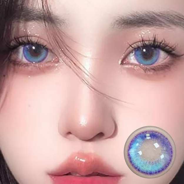 Girls Tears Blue Halloween