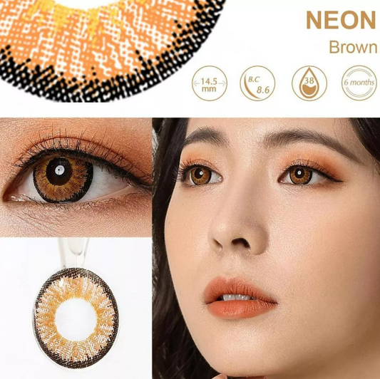 Icesnow Brown Neon Halloween