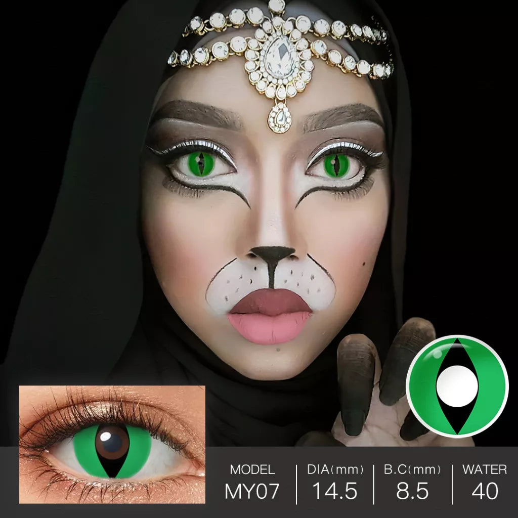 MY07 Green Gato Halloween