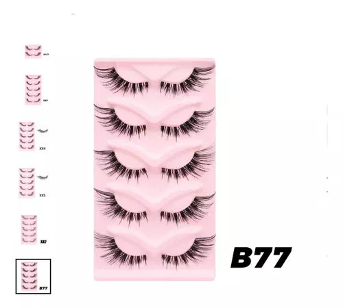 Pestañas efecto anime