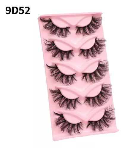 Pestañas efecto anime