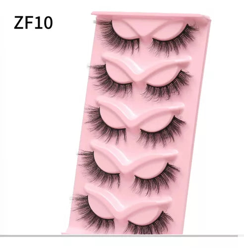 Pestañas efecto anime