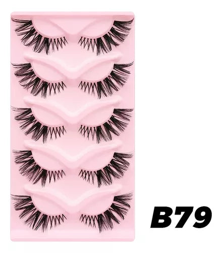 Pestañas efecto anime