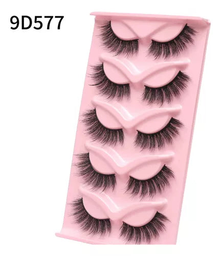 Pestañas efecto anime