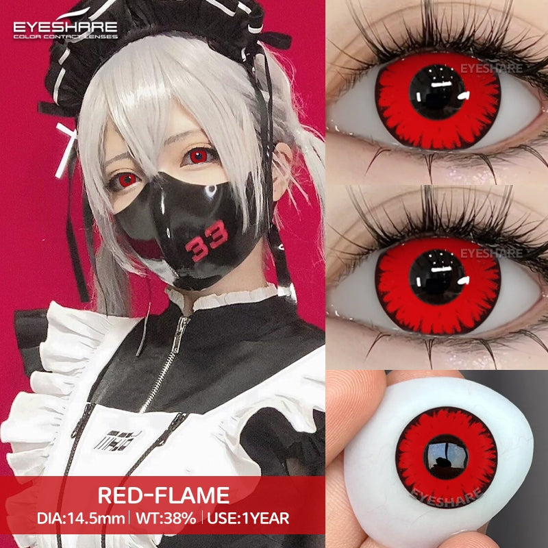 red flame halloween