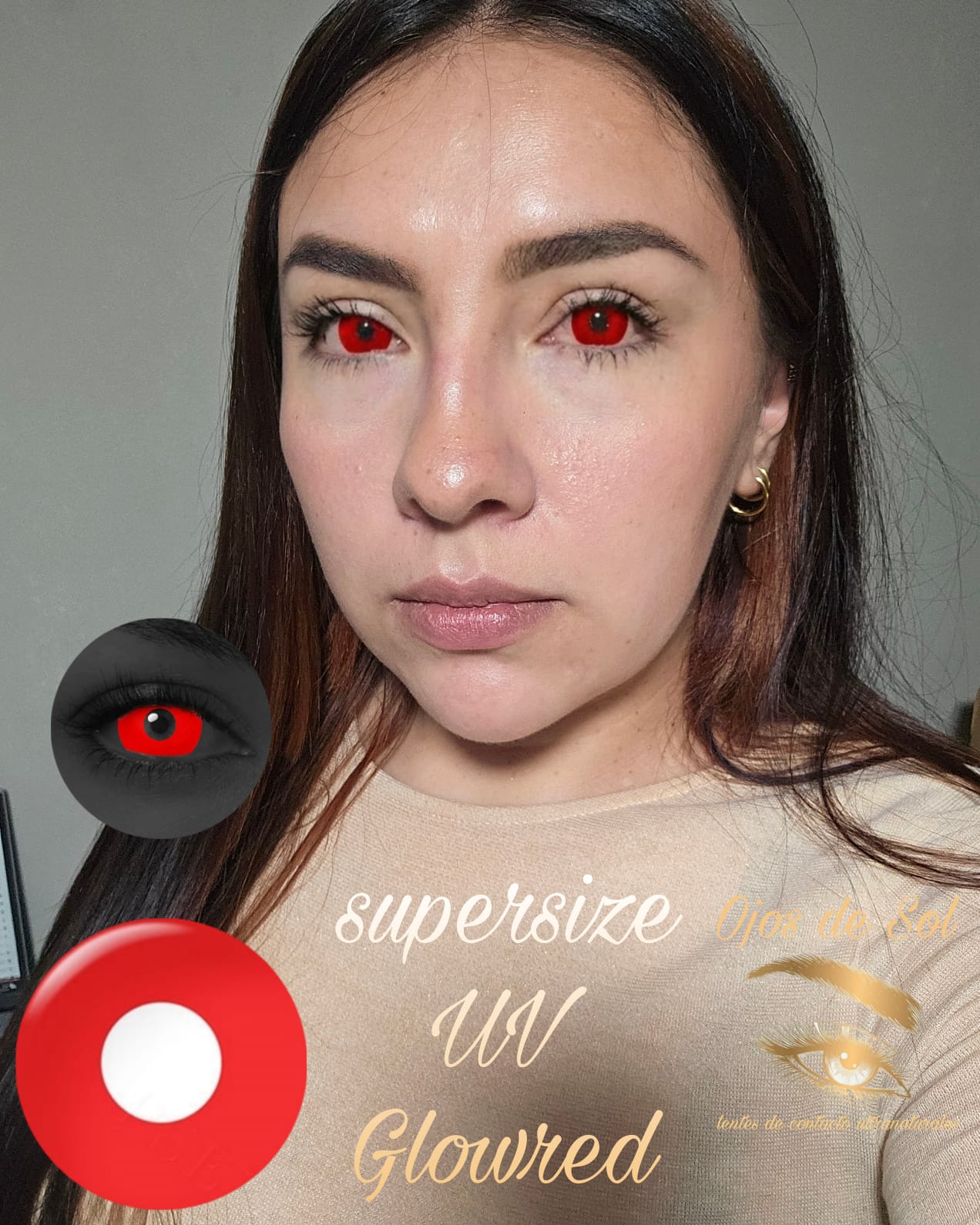 supersize glowred uv
