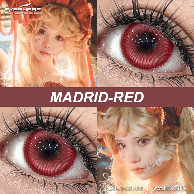 madrid red halloween