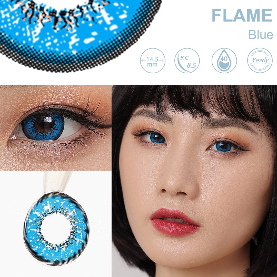 blue flame halloween